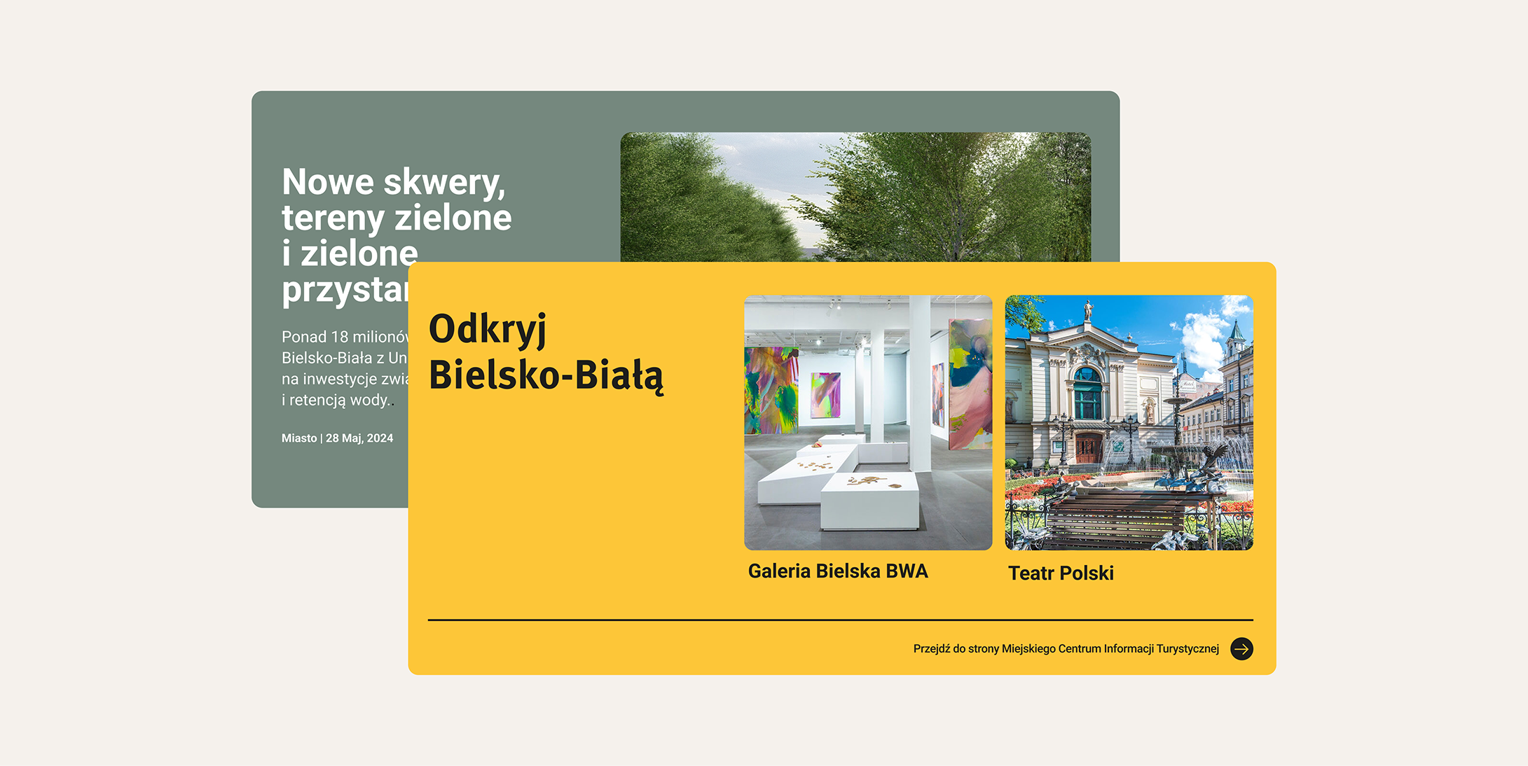 Karty na stronie Bielska-Białej.